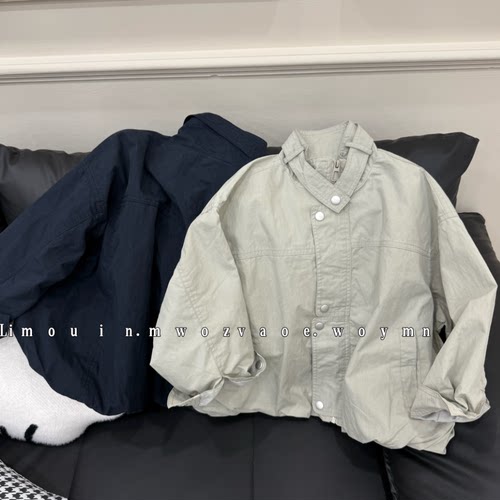 男女童秋季新款宽松休闲百搭外套潮流百搭款