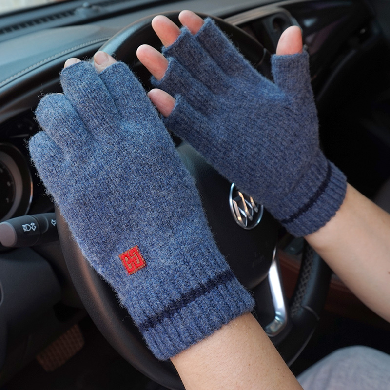 克拉斯卡毛线手套羊毛新款