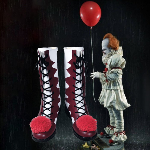 小丑回魂电影佩尼怀斯Pennywise万圣恐怖小丑cos鞋cosplay鞋