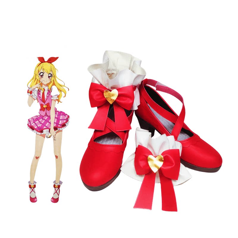 偶像活动星宫莓cos鞋定制动漫游戏角色cosplay鞋靴子定做