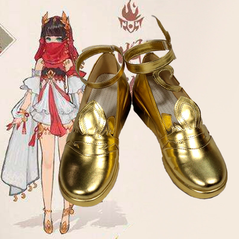 剑网三 未烬明教萝莉 未烬喵萝 cosplay鞋