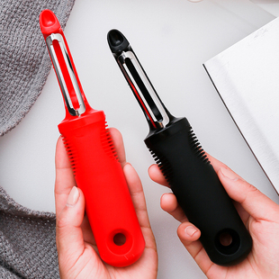 日本进口削皮刀土豆去皮神器苹果瓜刨厨房水果家用多功能刮皮刀