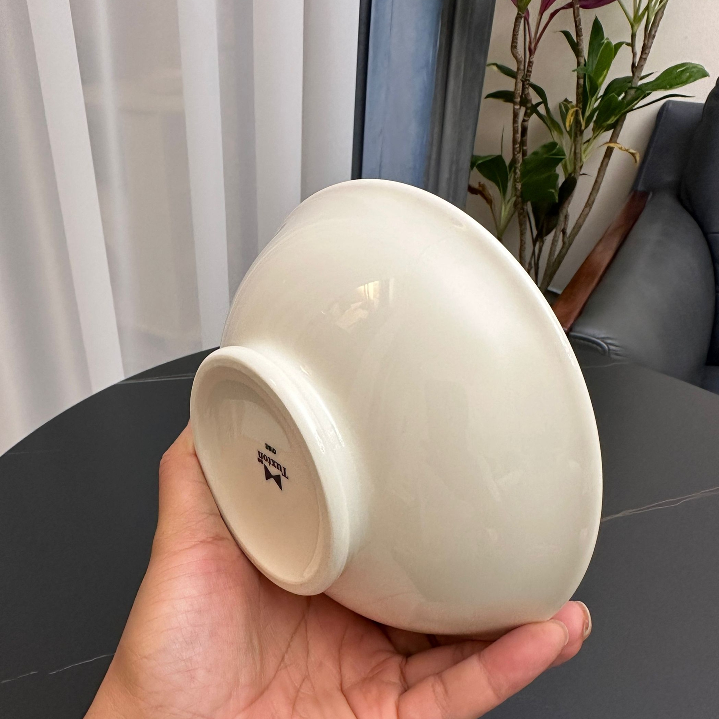 TUXTON陶瓷碗2025新款高脚碗面碗