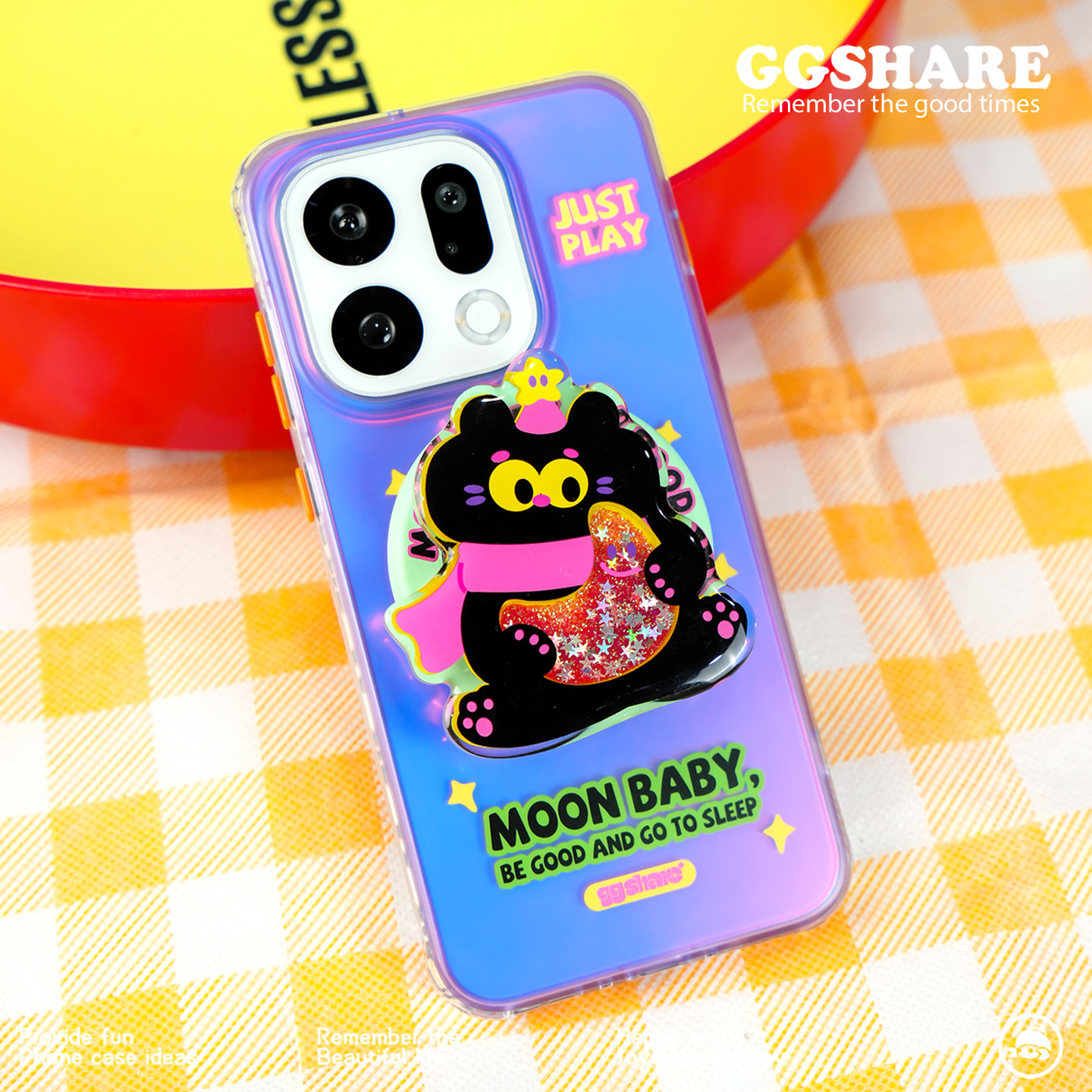 寄居蟹原创设计月亮猫适用oppofindx9por手机壳防摔 新款oppofindx8保护套带磁吸支架高级感超好看防丢手腕绳,3C数码配件,手机保护套/壳,淘宝优惠券,粉丝福利购,淘宝优惠卷