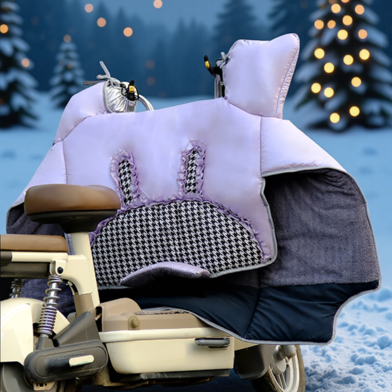 专用新日宇露电动车冬季挡风被