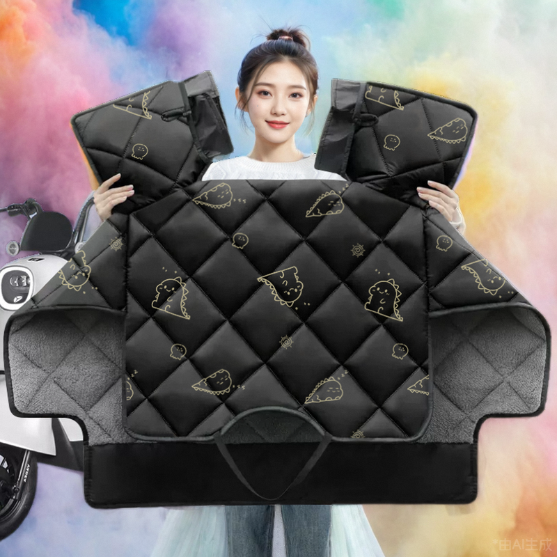 专用绿源M5ultra电车冬季挡风被