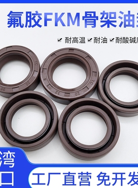 进口FKM氟胶TC骨架油封150-520mm12*13*14*15*16*18*20耐高温耐油
