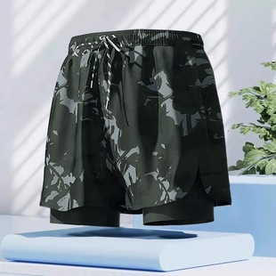 款 快干男泡温泉双层防尴尬防泳裤 专业男士 新款