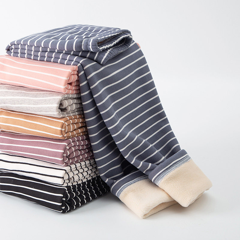 2025秋冬季儿童加绒加厚打底保暖裤女童条纹家居裤睡裤中大童秋裤,童装/婴儿装/亲子装,保暖裤,淘宝优惠券,粉丝福利购,淘宝优惠卷