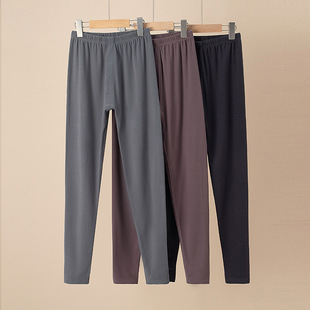 德绒男童秋裤 儿童保暖裤 中大童单裤 女童学生青少年内穿打底裤