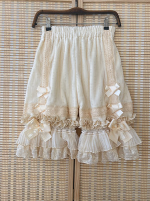 蝴蝶结洛丽塔华丽南瓜裤