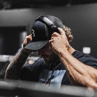 C宝克里斯帽子男健身训练夏季 防晒遮阳透气跑步棒球帽运动鸭舌帽