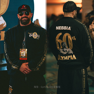 2024奥赛新款 外套秋冬健身运动健美PRO棒球服60周年衣服夹克卫衣