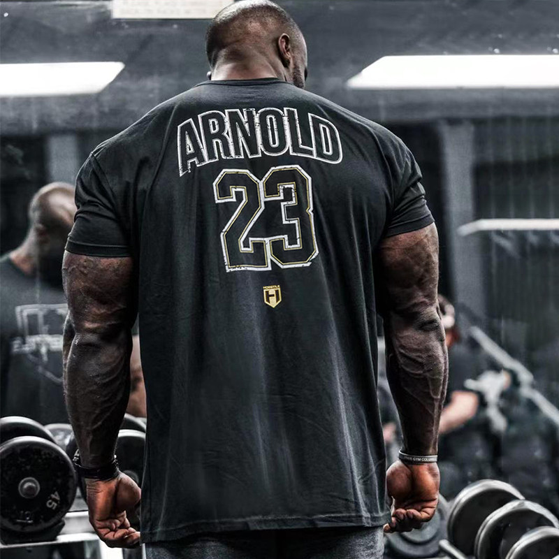 HOSSTILE短袖健身美式宽松肌肉硬汉上衣透气运动阿诺德经典赛T恤,运动服/休闲服装,运动T恤,淘宝优惠券,粉丝福利购,淘宝优惠卷