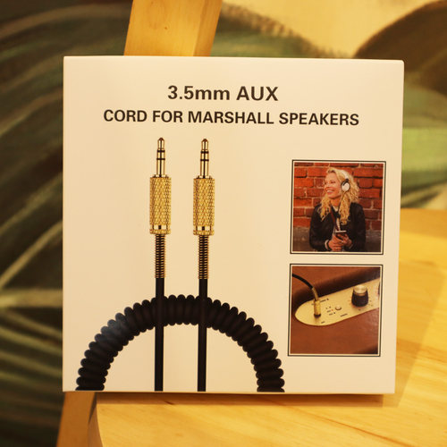 马歇尔音箱AUX3.5mm音频线原装