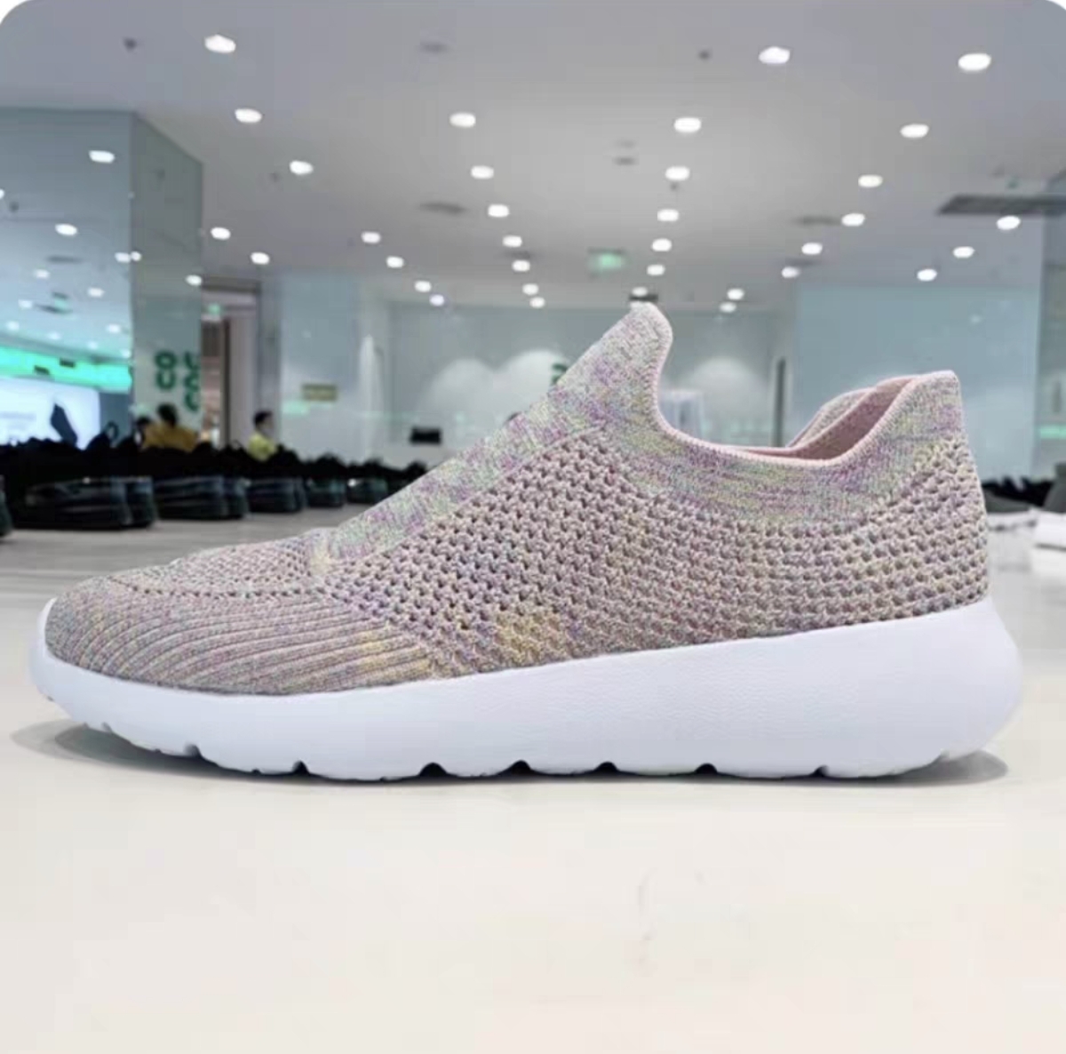 飘王PIAOWANG走路鞋飞织一脚蹬鞋软底男女同款夏季懒人单鞋跑步鞋