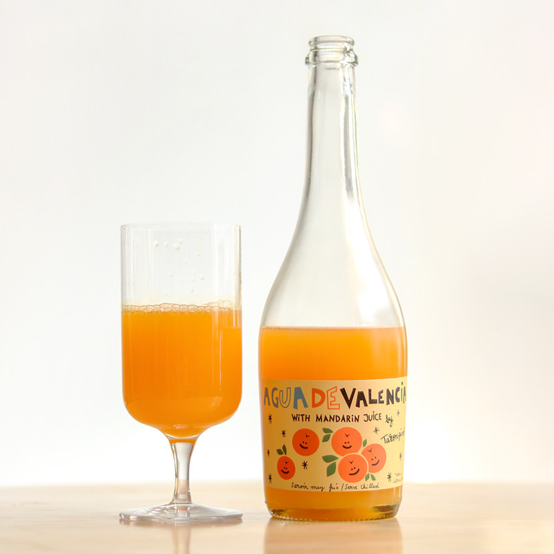 「小葡兰西」果肉纤维 绵密肉感 西班牙进口橘汁肉感起泡酒