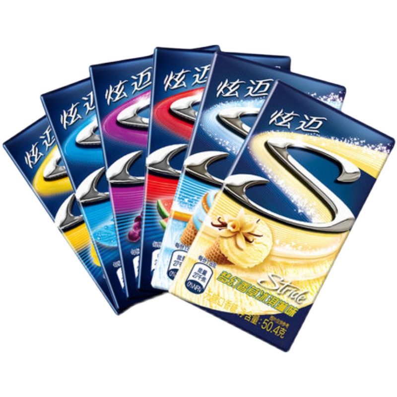 炫迈无糖口香糖口味持久接吻糖