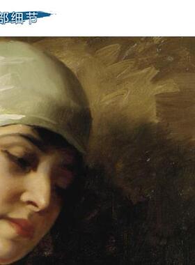 汉斯·哈森特费尔 Oriental_Nude西方人物油画酒店会所玄关装饰画