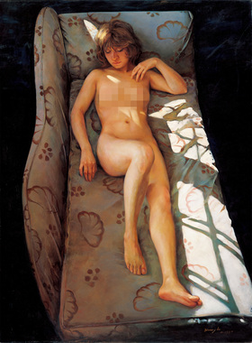 12 欧式人物油画客厅装饰画无框喷绘艺术挂画名画复刻