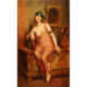 舞者弗朗索瓦马丁卡维尔法国人物油画装 饰画复古风女性肖像艺术画