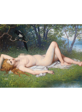 迪埃尔斯特小卡尔·施韦宁格欧式人物油画装饰画名画复刻卧室挂画