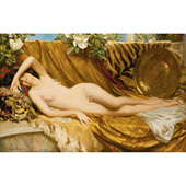 虎皮阿尔伯特·亨利·科林斯人物油画艺术微喷装 饰画酒店会所挂画