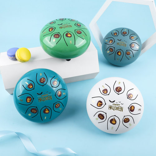 6寸8音空灵鼓万圣节日款礼品乐器外贸跨境 可代发精选