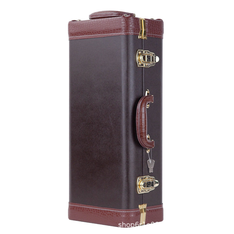 专业通用降b调小号乐器包包便携式随行演出手提箱黑色棕色硬盒