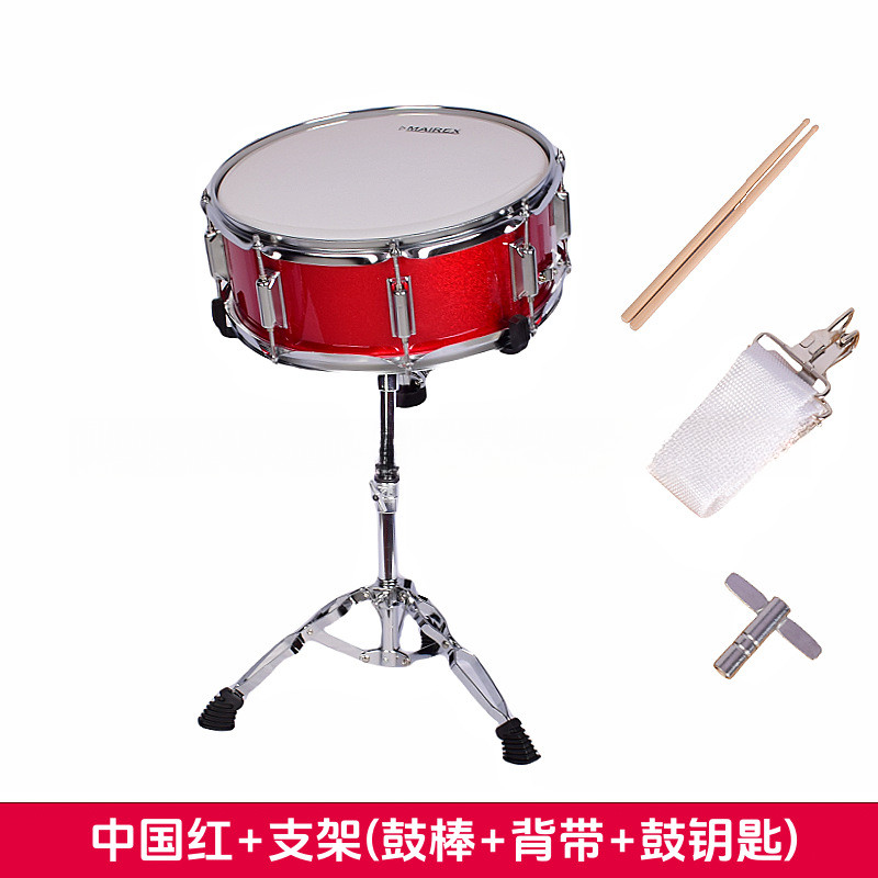 14寸军鼓乐器大军鼓学生队鼓双音鼓鼓号队小鼓成人军鼓洋鼓