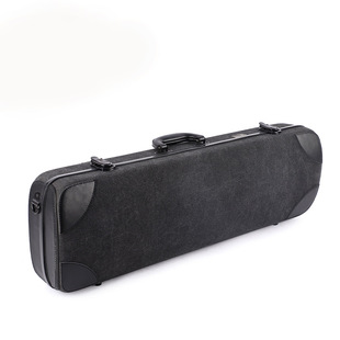 工厂 4成人小提琴琴盒黑色硬壳抗压防震乐器箱盒 高品质4