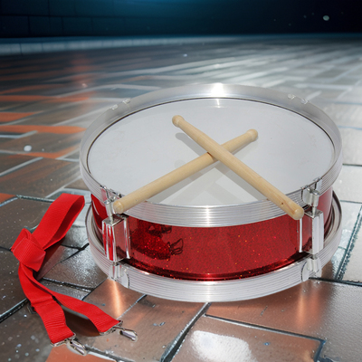 10英寸及以下军鼓亮黑