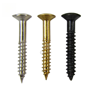 乐器配件 20颗1包 电吉他贝司拾音器外框螺丝2.5