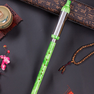 竖吹巴乌仿青花瓷可拆卸低音GF调C调降B调巴乌成人学生初学演奏