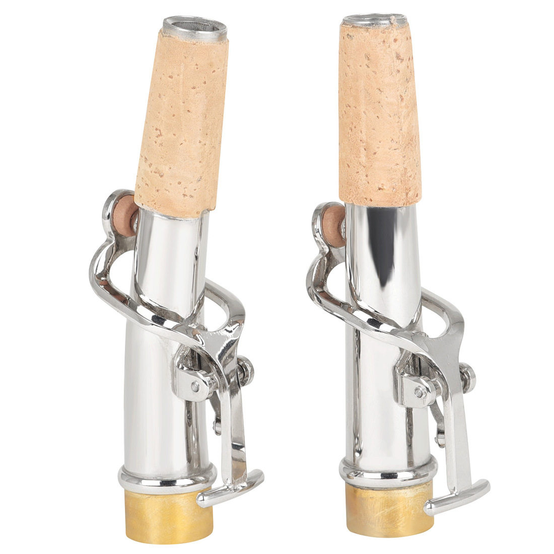 高音萨克斯弯脖+直脖两个装黄铜萨克斯脖管套装吹嘴管乐配件