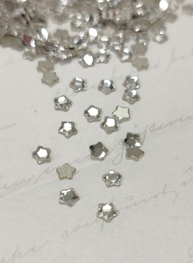 正品奥地利施家水晶2754五角胖星平底异型网红爆款百搭美甲饰品钻