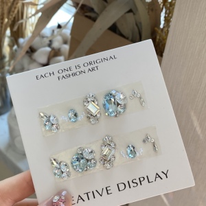 正品奥地利进口施家华子水晶 美甲素材款式定制材料包DIY水晶饰品