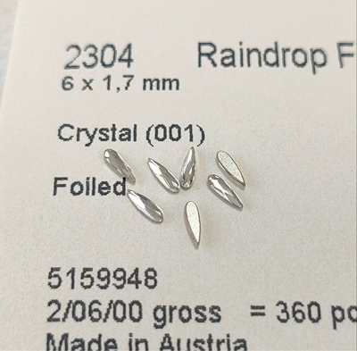 正品施家2304瓜子钻美甲饰品水晶