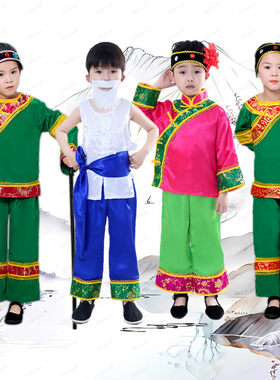 老爷爷儿童媒婆服地主婆服装