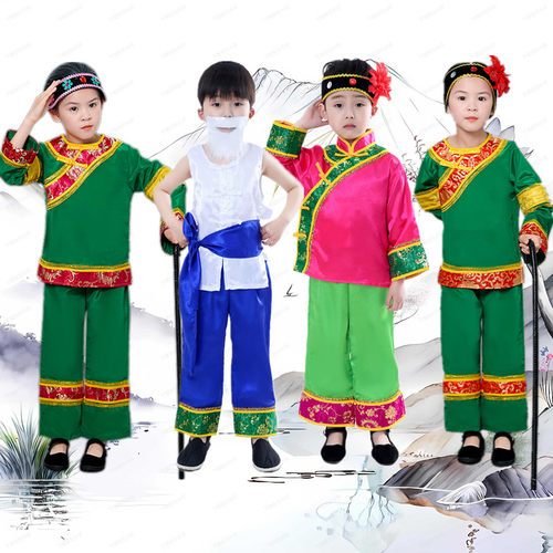 老爷爷儿童媒婆服地主婆服装
