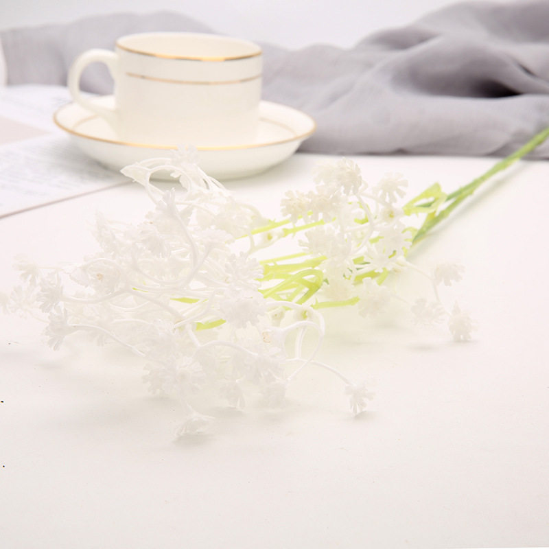 仿真花束单支满天星 ins风格家居餐桌盆栽假花婚庆路引花装饰插花