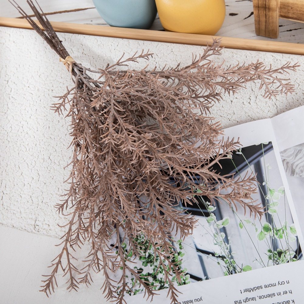 【宸哥】仿真花粗迷迭香长把束厂家假花绿植物婚庆装饰工艺品ins