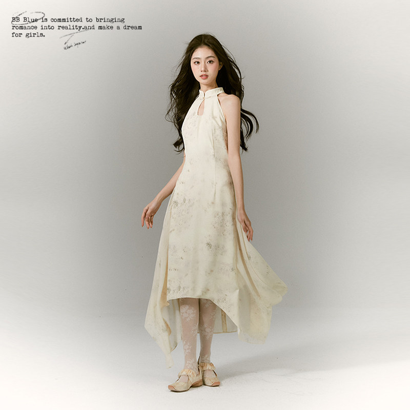 BBBLUE舒曼茉莉仙女旗袍裙