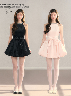 BB BLUE原创设计2.03八折上新/高光时刻/轻奢甜美风设计感蓬蓬裙