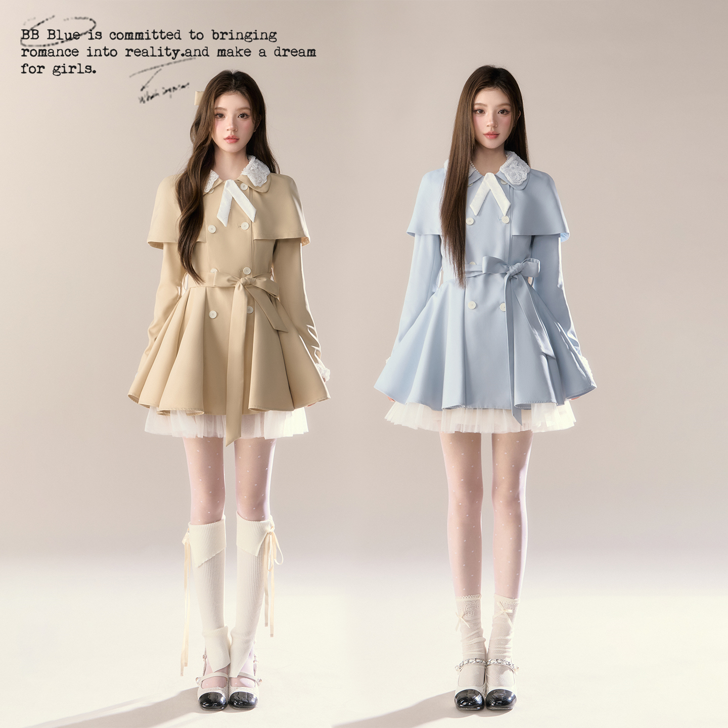 BB BLUE/格林威治巨好看的早秋穿搭短款小个子风衣高级感法式外套