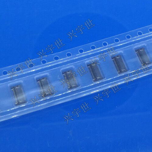 FF18-10A-R11AD-B-3H 0.4mm间距10pin排线座翻盖连接器 黑色