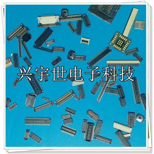 187059-51221 0.5mm间距51pinLVDS液晶屏插座连接器全新原装现货