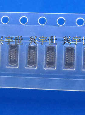 AXE110527D 0.4mm间距10pin板对板连接器0.8合高/2.0合高