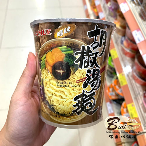 MAMEE/妈咪胡椒汤味杯面60g