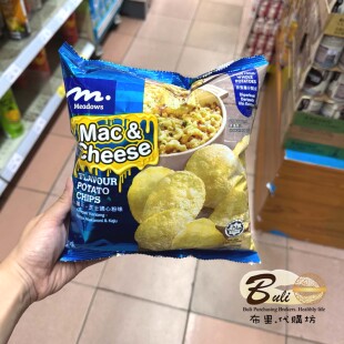 Meadows芝士通心粉味薯片60g Meadows薯片新品